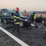 Accident cu 4 masini pe A1 intre Sibiu si Deva