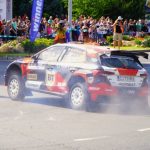 Adrenalina si spectacol in centrul Sibiului