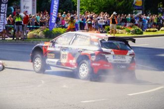 Adrenalina si spectacol in centrul Sibiului