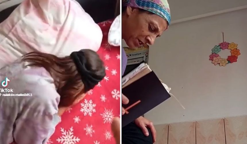 Cazul exorcizarii fetitei din Dumbraveni Mama internata