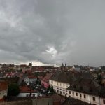 Cod rosu de furtuna la Cisnadie si Rasinari