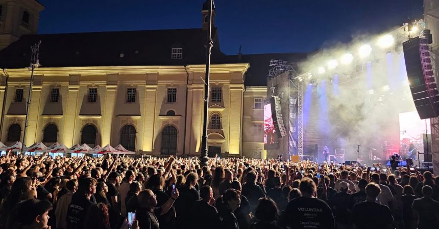 Concertul anului la Sibiu cu Mike Portnoy