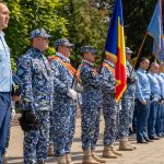 Depuneri de coroane la Monumentul Aviatorilor din Medias