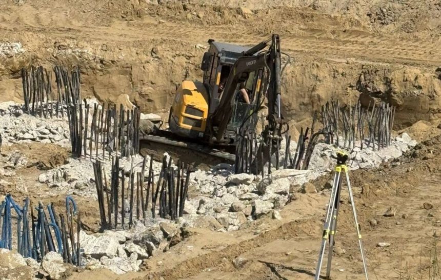 Descoperire pe traseul autostrazii Pitesti Sibiu sat preistoric