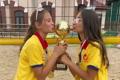 Doua sibence campioane la Beach Volley U 16