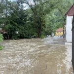 Imagini si video cu Cisnadioara inundata Pagube mari