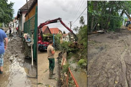 Mircea Orlatan primarul Cisnadiei Dupa urgiade la Cisnadioara inca scoatem apa din subsoluri Consilierii AUR nu sau implicat deloc