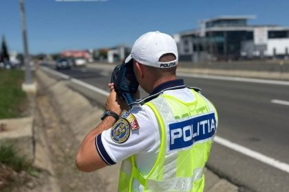 Nu apasati prea tare aceleratia Politia la pinda in Sibiu