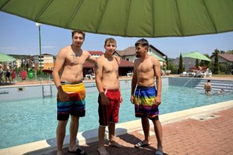 Prima zi la strandul din Cisnadie entuziasm si plangeri