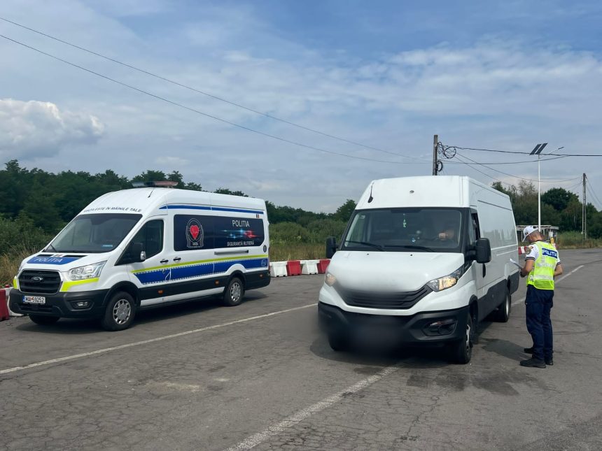 Razia care a zguduit soselele din Sibiu 320 de camioane verificate