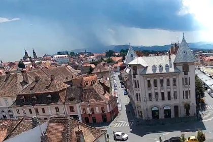 Ruperea norilor de la Cisnadiora din Sibiu
