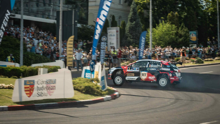 Simone Tempestini a castigat Raliul Sibiului si l a depasit pe Titi Aur