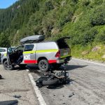 Starea motociclistului ranit in accidentul de pe Transfagarasan