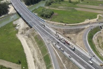 Surpriza pe santier Lotul de pe autostrada Sibiu Pitesti gata mai devreme