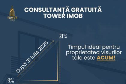 TVA ul locuintelor noi creste de la 9 la 21