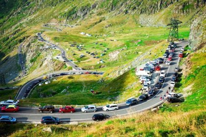Trafic ingreunat pe Transfagarasan Balea Lac Avertizare Politiei