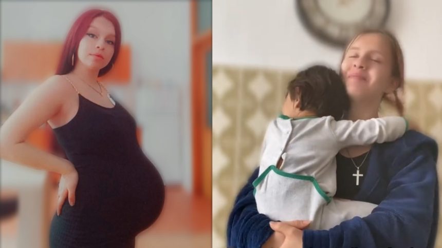 Trauma pentru o mama minora in maternitate Sibiu