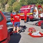 Accident pe Transfagarasan motociclist strain cazut in sant