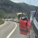 Accident pe Valea Oltului trafic ingreunat catre Sibiu