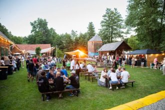 Atmosfera de festival real la VinFest Robin and the Backstabbers au facut spectacol