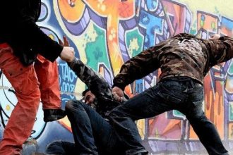 Bataie in Apoldu de Sus doi agresori retinuti