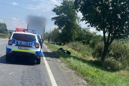 Cei doi motociclisti straini raniti in Sibiu