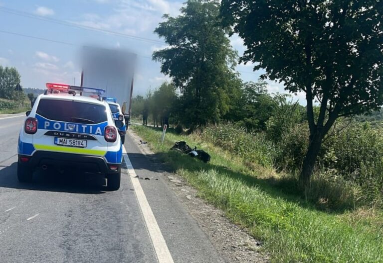 Cei doi motociclisti straini raniti in Sibiu