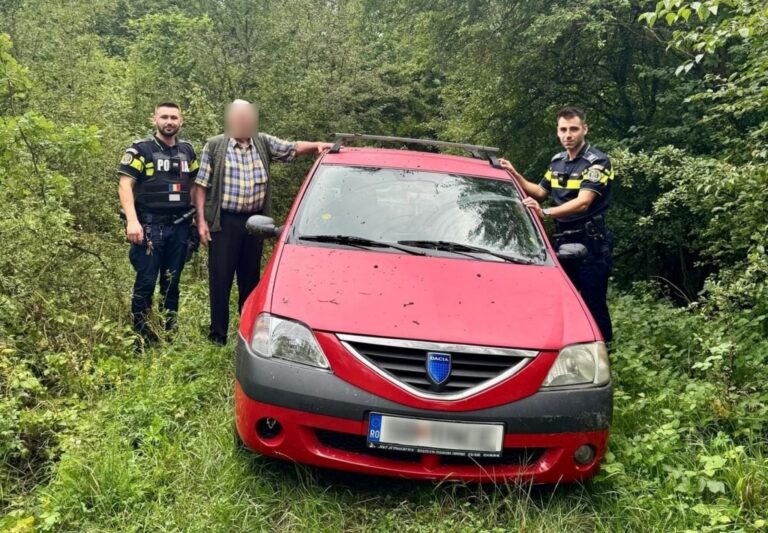 Eroii zilei doi politisiti din Cisnadie au salvat un ratacit