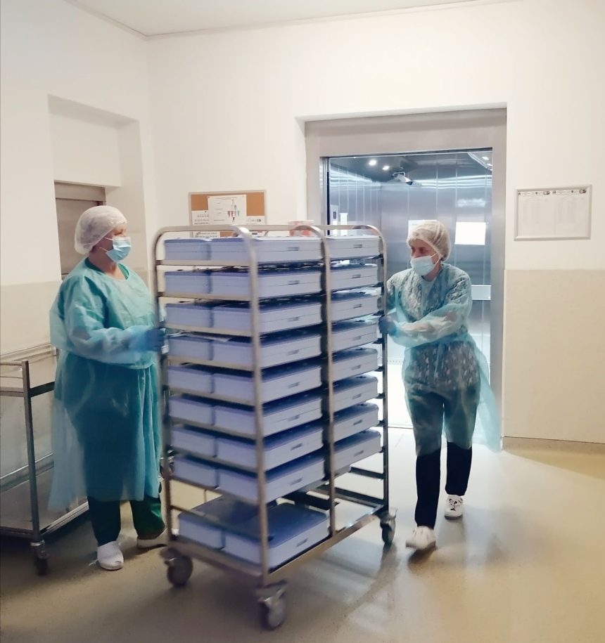 Hrana pacientilor Spitalului de Pneumoftiziologie Sibiu