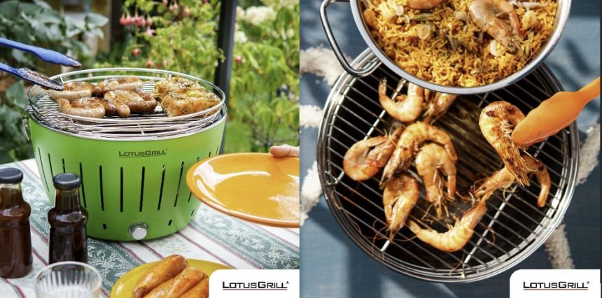 LotusGrill gratarul portabil pentru aventuri in natura
