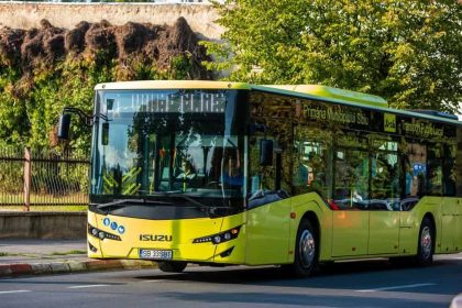 Lucrari in Terezian autobuzele Tursib circula deviat