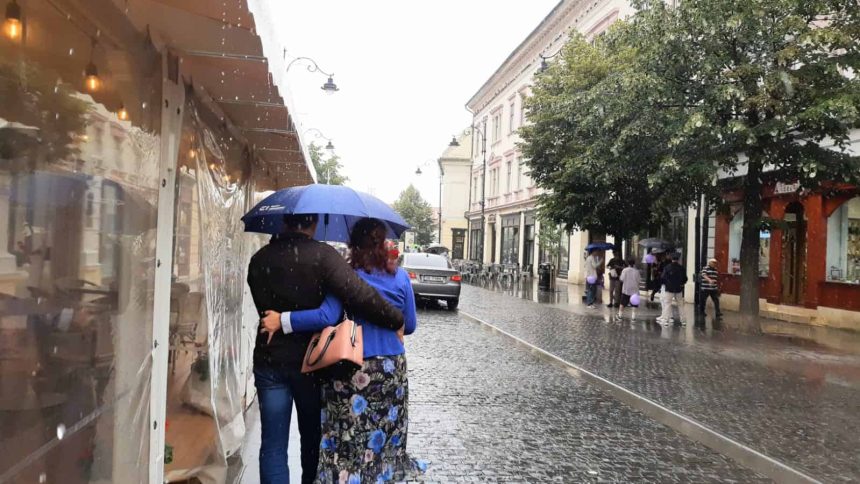 Meteorologii anunta cod galben de vreme rea in Sibiu