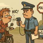 Mopedist nepremis si sofer din Cisnadie prinsi bauti