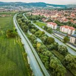 Pistele de biciclete de pe malul Cibinului se extind