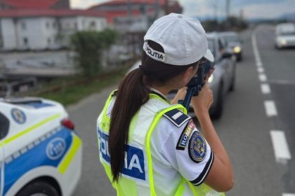 Politistii sibieni vaneaza vitezomanii peste 200 de amenzi