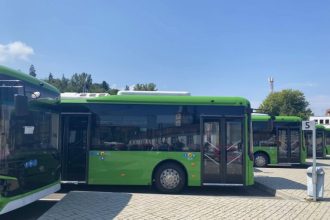 Primele autobuze electrice din proiectul ADI Nord Trans au ajuns in Medias