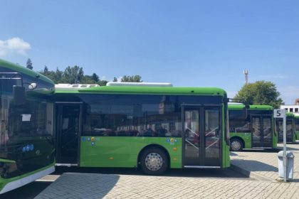 Primele autobuze electrice din proiectul ADI Nord Trans au ajuns in Medias