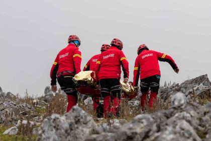 Salvamont Sibiu a intervenit de trei ori in 24 de ore