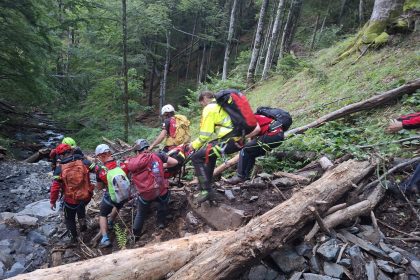 Sibian decedat pe munte langa cabana Suru