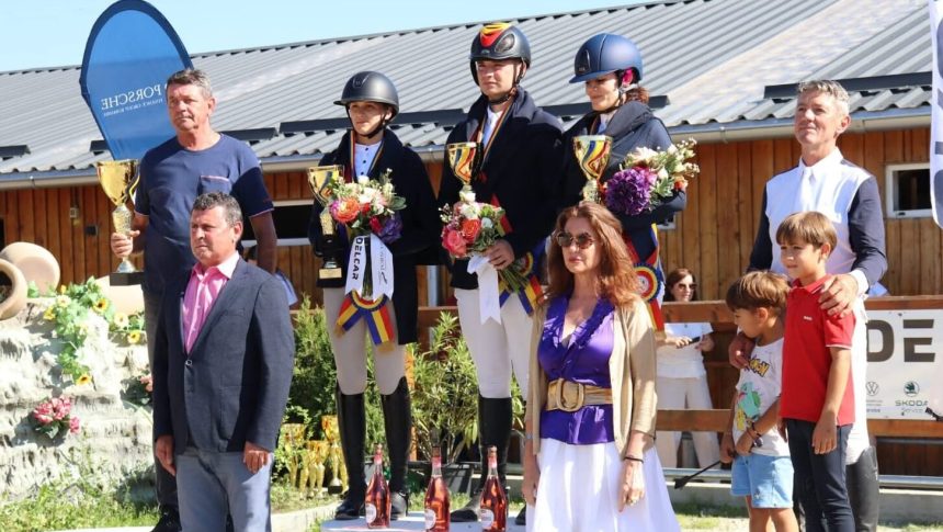 Sibienii pe cai mari CSM castiga titlul national la echitatie