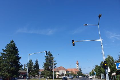 Sibiul avanseaza Primaria monteaza semafoare inteligente