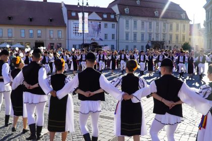 Sibiul in sarbatoare la Festivalul Cantecele Muntilor