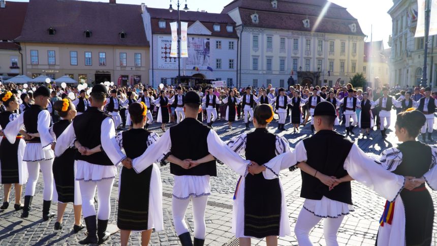 Sibiul in sarbatoare la Festivalul Cantecele Muntilor