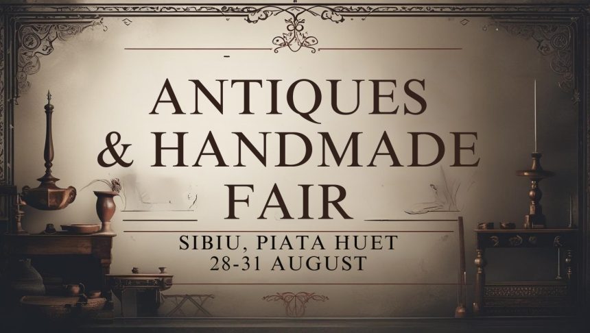 Targul de Antichitati Handmade anima Piata Huet patru zile