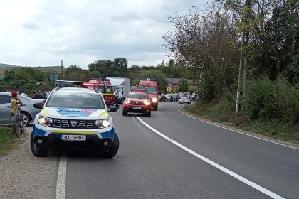Accident grav intre Sibiu si Medias 3 raniti
