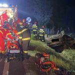 Accident pe DN1 la Scoreiu doua persoane ranite