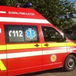 Accident violent la Sibiu motociclist strain lovit