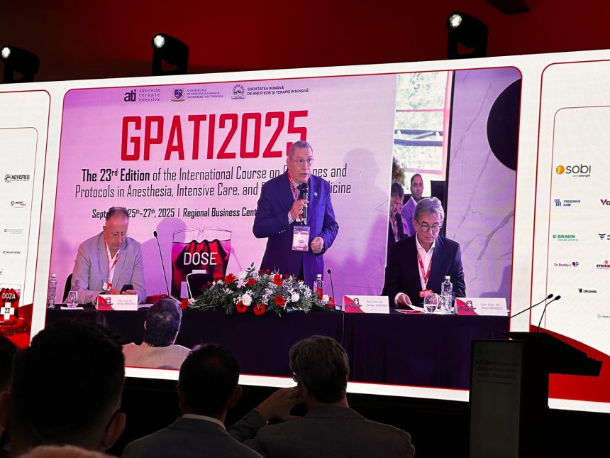 Consilierul judecean Draia Cotizo invitat la cursul international de anestezie