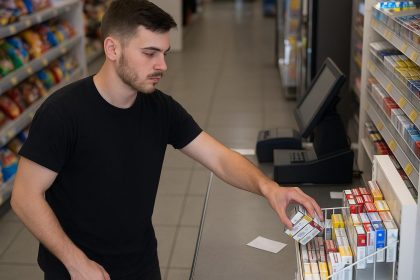 Doi tineri retinuti la Cisnadie dupa ce au intrat dupa tigari