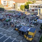 Dominic Marcu rege la Medias Podium spectaculos cu Tesla Ferrari si Mitsubishi